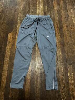 Nike Phenom Elite Dri-FIT Knit Running Pants Grey Size S